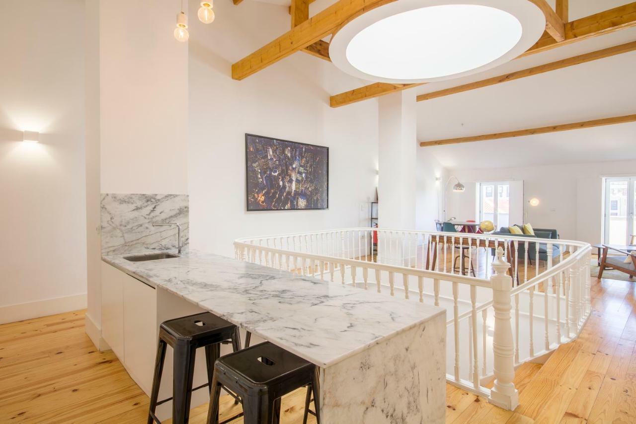 Loft D. Joao IV Apartment Porto Luaran gambar